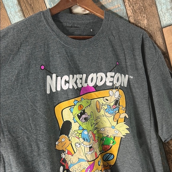 Nickelodeon Charcoal Graphic Tee - Picture 7 of 13